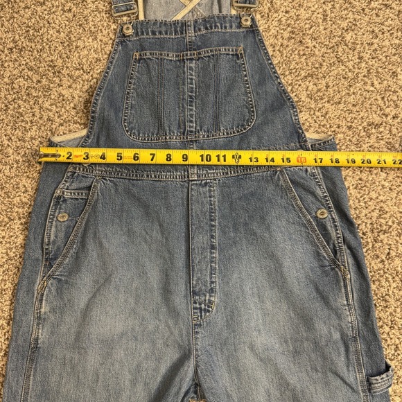 Y2K Overalls Women's Size M Blue Baggy Oversized Gap Carpenter 2000 VTG - Picture 9 of 11